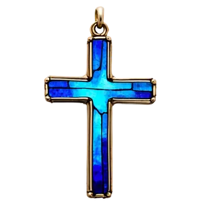 Stained Glass Cross Png Qvw PNG Image