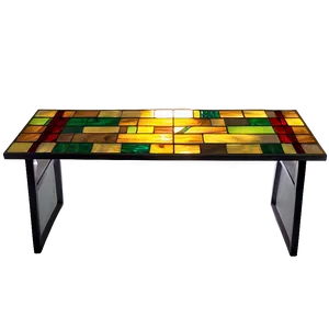 Stained Glass Table Art Png Cxt PNG Image