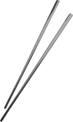 Stainless Steel Chopsticks PNG Image