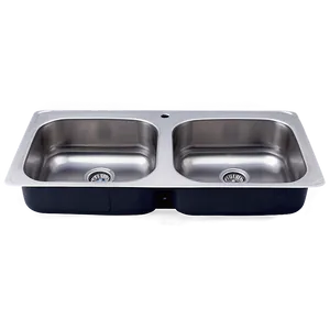 Stainless Steel Kitchen Sink Png 06122024 PNG Image