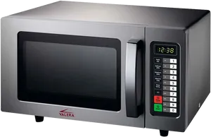 Stainless Steel Microwave Oven V A L E R A PNG Image