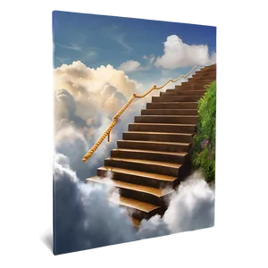 Stairway Through The Clouds Png Ige PNG Image