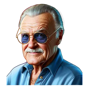 Stan Lee A PNG Image