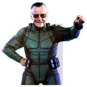 Stan Lee Comic Book Genius Png 9 PNG Image