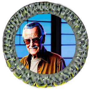 Stan Lee Superhero Creator Png Dsd PNG Image