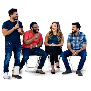 Stand-up Comedy Audience Png Qym PNG Image