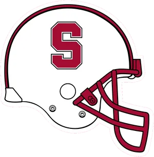 Stanford Cardinal Football Helmet PNG Image