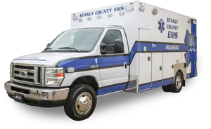 Stanly County E M S Paramedic Vehicle PNG Image