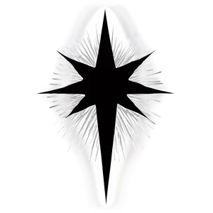 Star Tattoo Outline Png 06262024 PNG Image