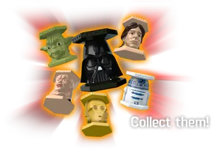 Star Wars_ Character_ Heads_ Collection PNG Image