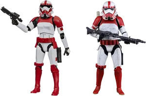 Star Wars Clone Troopers Action Figures PNG Image