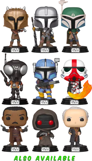 Star Wars Funko Pop Collection PNG Image