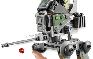 Star Wars Lego Droid Model PNG Image