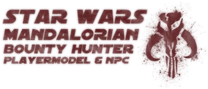 Star Wars Mandalorian Bounty Hunter Graphic PNG Image