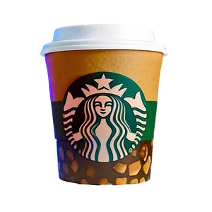 Starbucks Cup With Latte Art Png 06292024 PNG Image