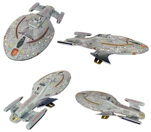 Starfleet Vessels Multiple Angles PNG