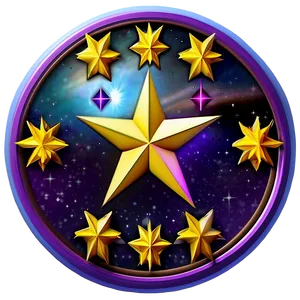 Starlight Circle Emblem Png Gnn65 PNG Image