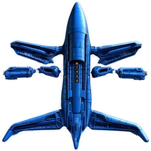 Starship Blueprint Png Ceb PNG Image