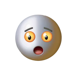 Startled Emoji Image Png 35 PNG Image