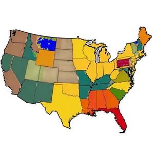 State Population Usa Png 06292024 PNG Image