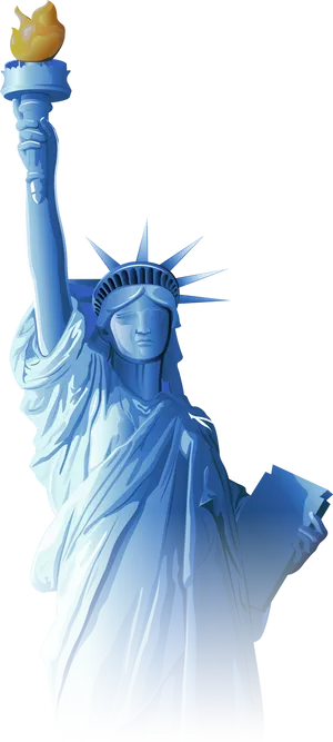 Statueof Liberty Illustration PNG Image