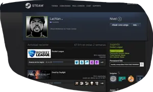 Steam Profile Rocket League Session PNG Image