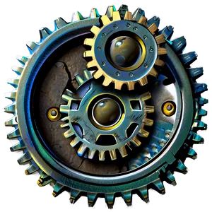 Steampunk Gears Png 2 PNG Image