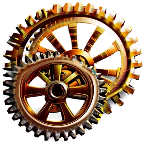 Steampunk Gears Png Gxb PNG Image