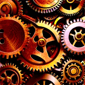 Steampunk Gears Png Sec89 PNG Image