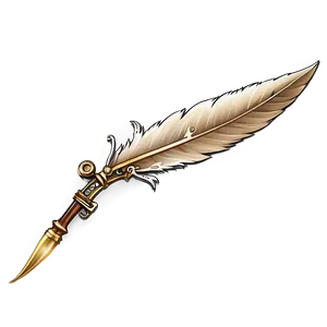 Steampunk Quill Pen Png Cyc79 PNG Image