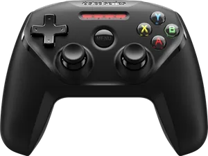 Steel Series Game Controller Black PNG Image