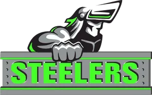 Steelers Bird Mascot Logo PNG Image