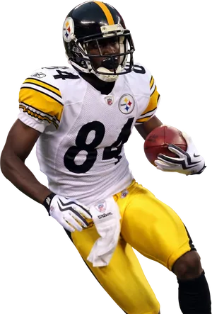 Steelers Player In Action.png PNG Image