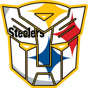 Steelers Transformers Mashup Logo PNG Image