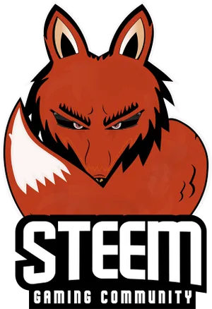 Steem_ Gaming_ Community_ Fox_ Logo PNG Image