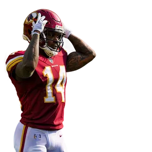 Stefon Diggs Action Shot Png 6 PNG Image