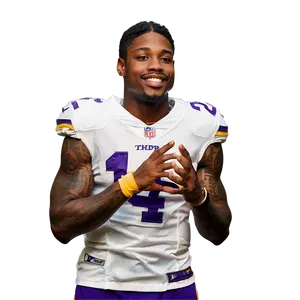 Stefon Diggs Animated Celebration Png Iru PNG Image