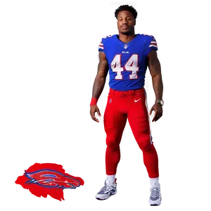 Stefon Diggs Buffalo Bills Uniform Png 74 PNG Image