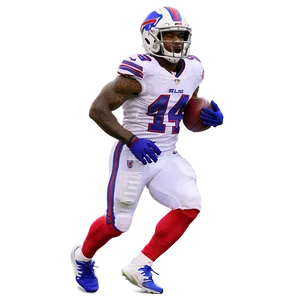 Stefon Diggs Buffalo Bills Uniform Png Buf63 PNG Image