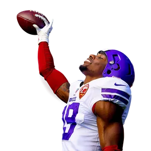 Stefon Diggs Game-winning Catch Png Ciy67 PNG Image