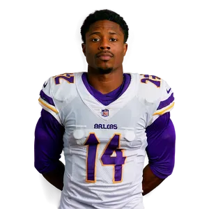 Stefon Diggs In-game Focus Png Ixr PNG Image