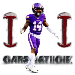 Stefon Diggs Pre-game Warmup Png Yfd PNG Image