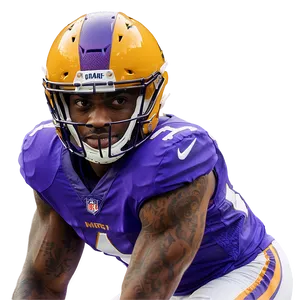 Stefon Diggs Sideline Portrait Png Hkk PNG Image