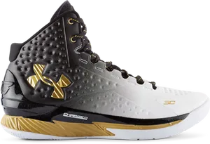 Steph Curry Basketball Shoe PNG Image