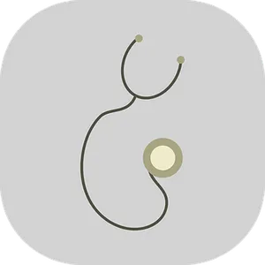 Stethoscope Icon Graphic PNG Image