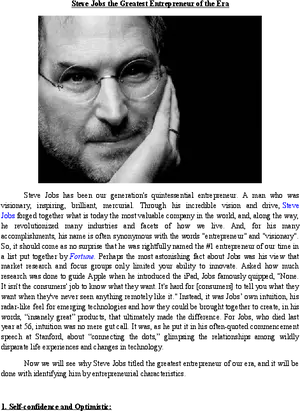 Steve Jobs Contemplative Portrait PNG Image