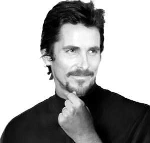 Steve Jobs Style Portrait PNG Image