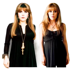 Stevie Nicks Black Dress Png 33 PNG Image