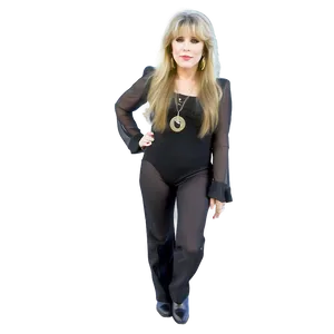 Stevie Nicks Fleetwood Mac Era Png One73 PNG Image