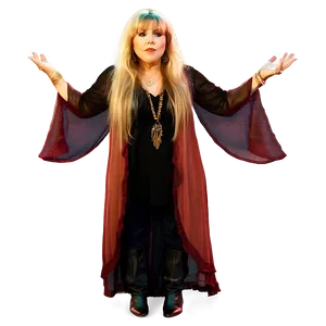 Stevie Nicks In Concert Png 39 PNG Image